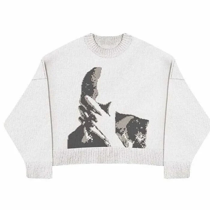 Misty strikket sweater